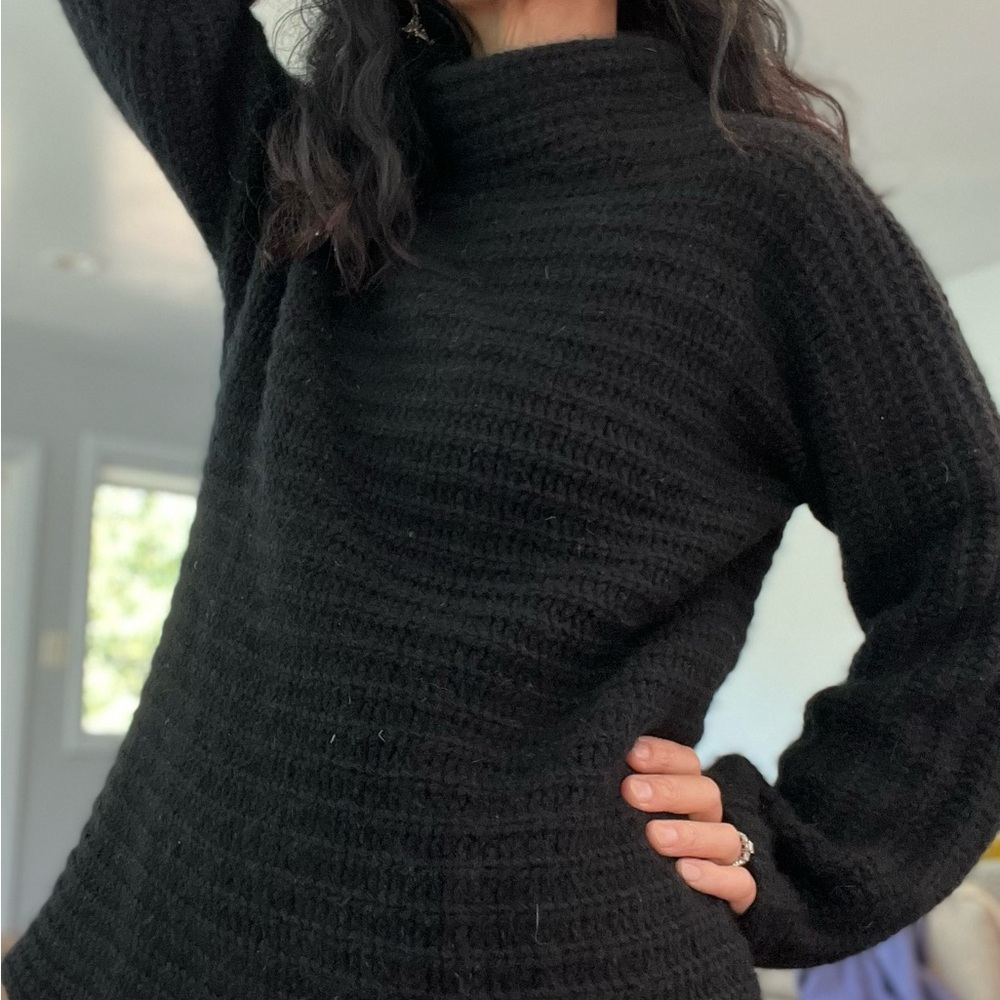 Margaret O’Leary sweater, mock turtle
